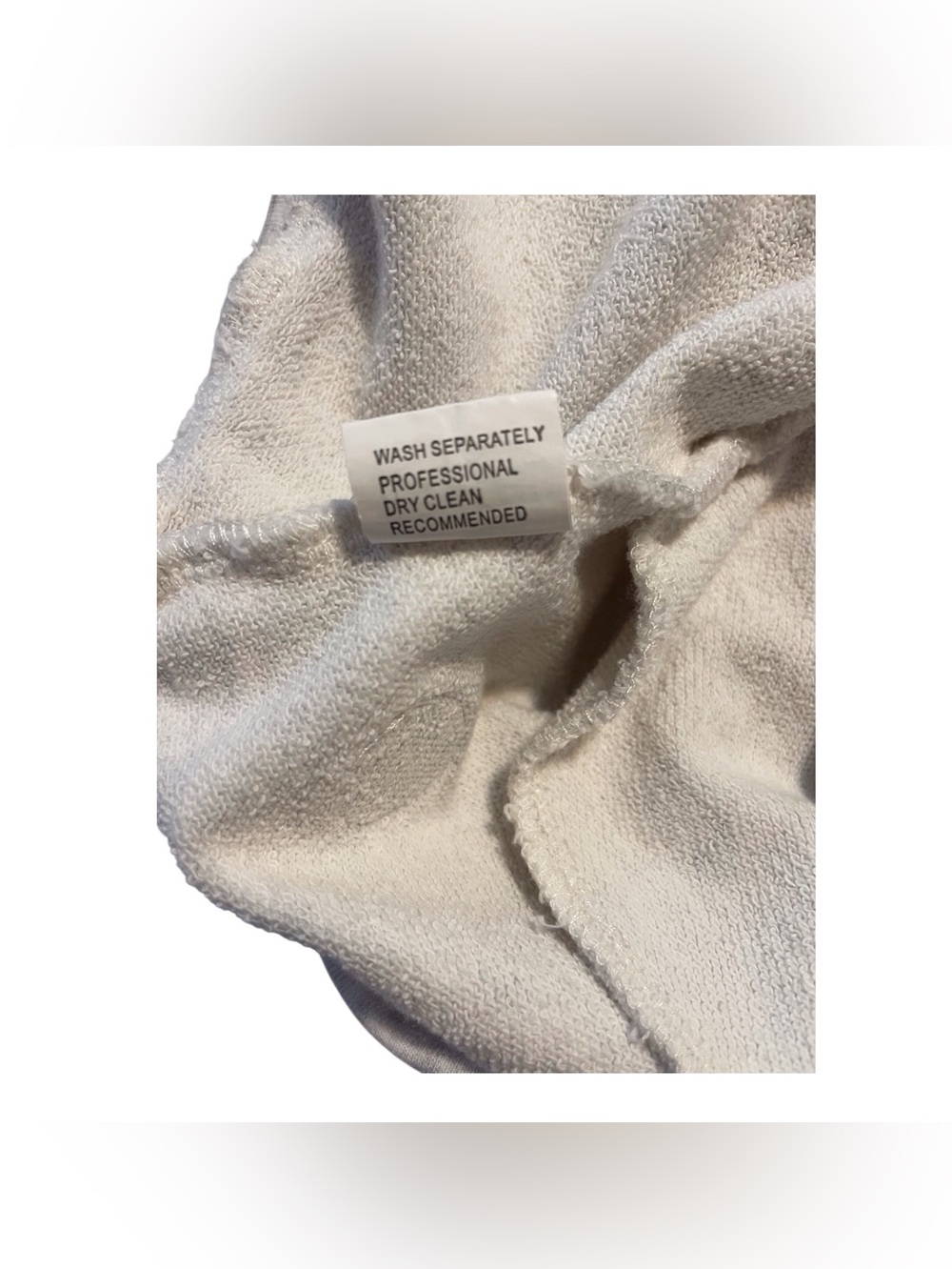 Nora Madison x Lucy Avenue Solid Striped Long Sleeves  Gray Women’s Hoodie, M - Picture 7 of 13